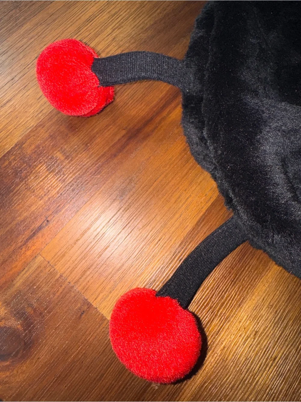Toddler 24 Months Plush Ladybug Halloween Costume With Hood & Antennas